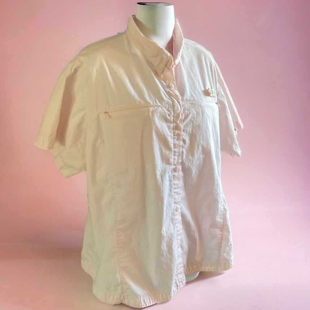 Columbia button down cotton shirt size 2X